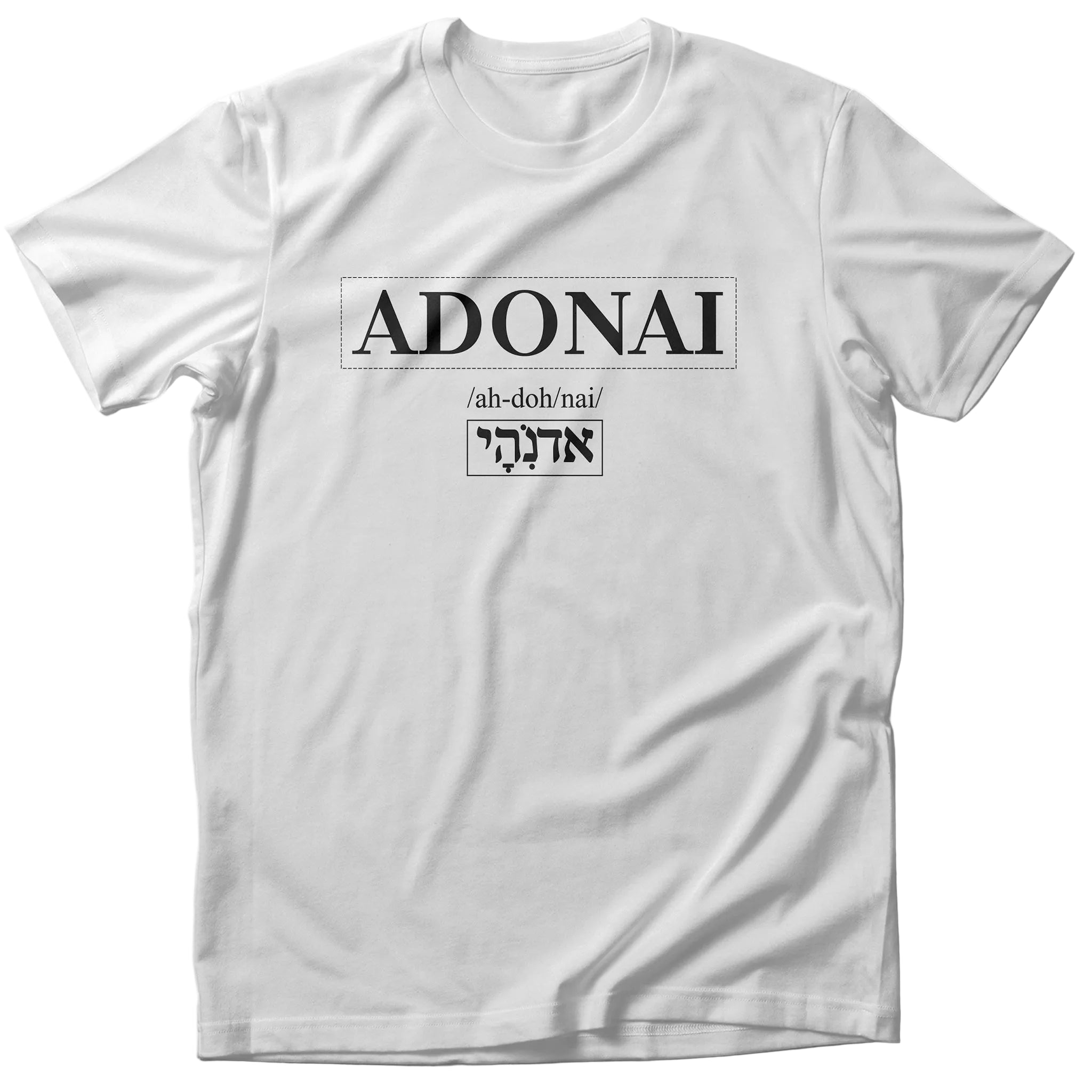 Adonai Fitted Tee