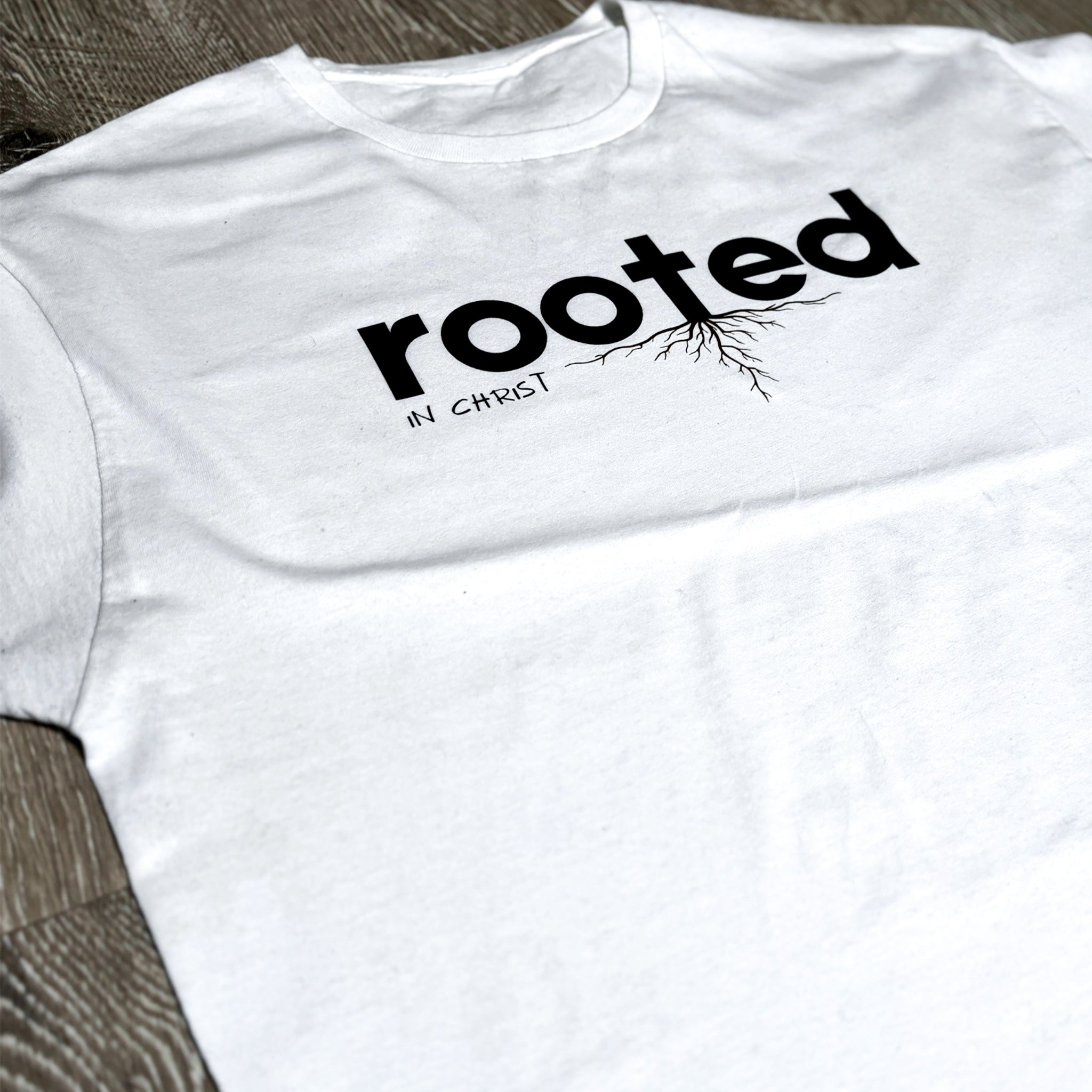 Rooted-in-Christ Fitted Tee