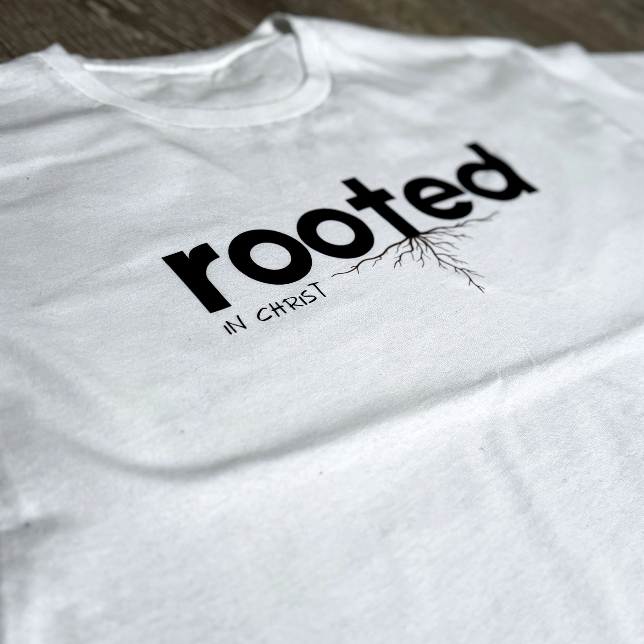 Rooted-in-Christ Fitted Tee